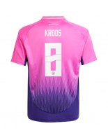 Německo Toni Kroos #8 Venkovní Dres ME 2024 Krátký Rukáv